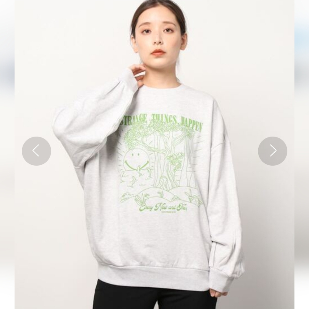 Rare Levi's Strange Things Sweatshirt Oversized S EUC!
